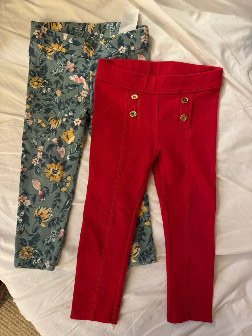 Janie & Jack Girls' Ponte Leggings Lot